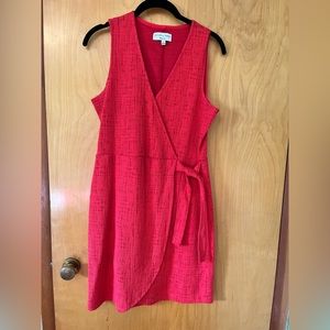 Texture and Thread Madewell Orange dress